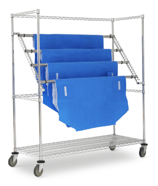 Blue Wrap Cart