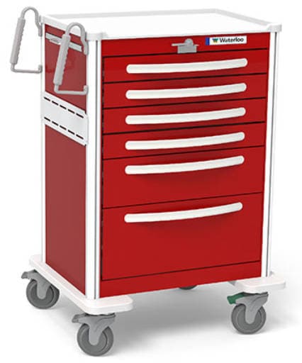 Metal Storage Bin, Med Carts and Workstations