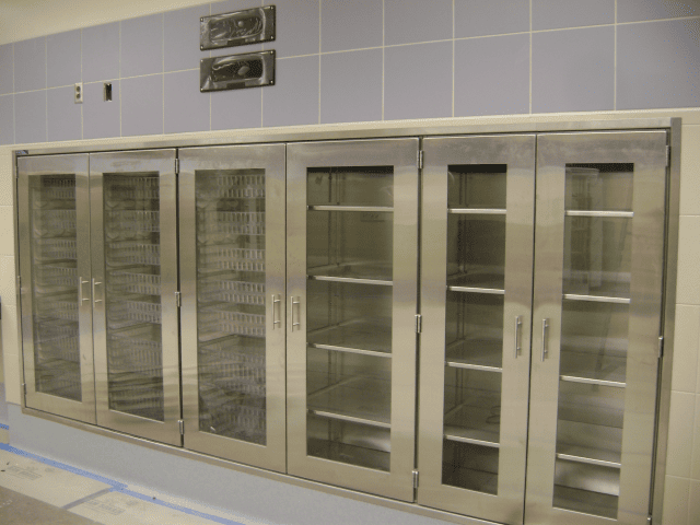 stainless-Customized Operating Room Storage