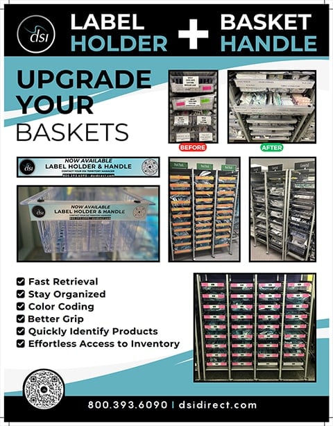 Basket handle - Color coding - Label